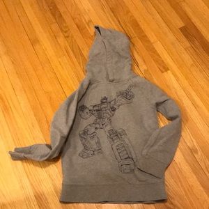 GAP kids transformers hoodie